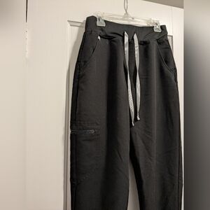Figs Black Zamora Jogger Scrub Pants